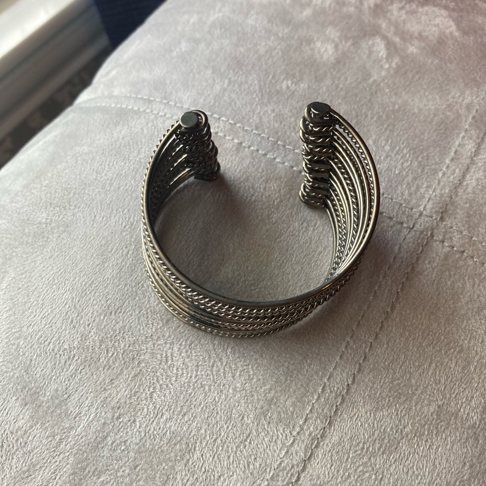 Cuff bracelet, silver, good condition